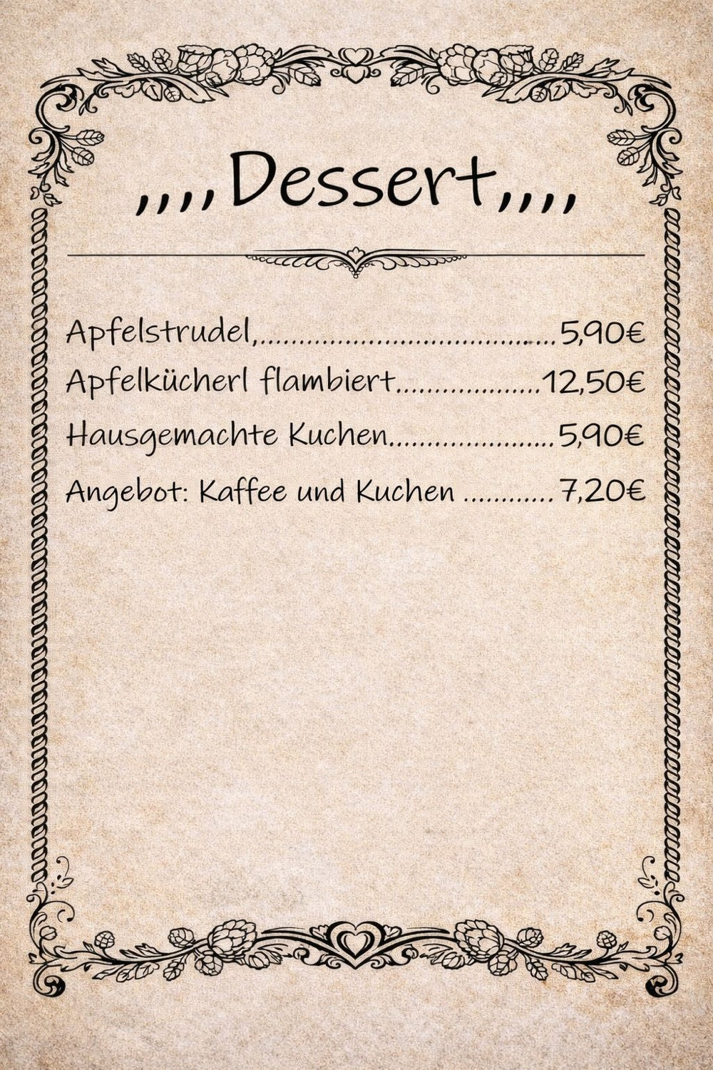 Speisekarte Seite 6